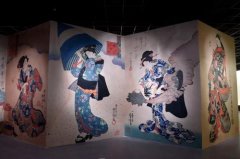 中国美术馆藏日本浮世绘和清代木版年画精品展