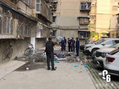 西安一多层小区发生天然气闪爆事故